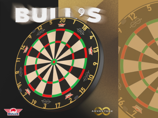 Das neue Bulls Advantage 8 Dartboard - Jetzt neu! Das Bulls Advantage 8 Dartboard