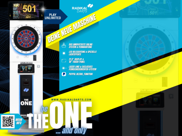 Der neue Dartautomat von Radikal Darts - Der neue Dartautomat von Radikal Darts