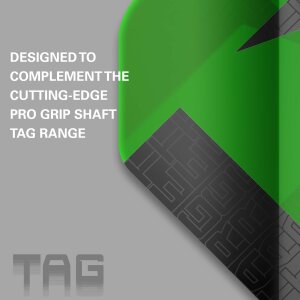Target Flights TAG BLACK & GREEN 3 Sets No.6