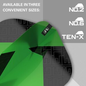 Target Flights TAG BLACK & GREEN 3 Sets No.6