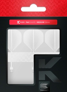 Target Flights K-FLEX white STANDARD No2 medium 33mm