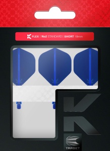 Target Flights K-FLEX blue STANDARD No2 short 19mm