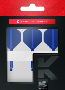 Target Flights K-FLEX blue STANDARD No2 medium 33mm
