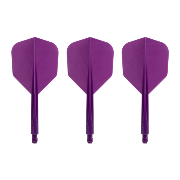 CONDOR AXE Flight Schaft Kombi Small transparent lila S 21,5mm