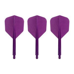 CONDOR AXE Flight Schaft Kombi Small transparent lila S...