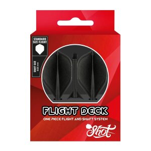 Shot Flight Deck One Piece Black Standard No.2 short