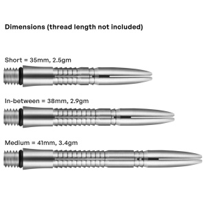Shot Schäfte Mako Titanium short