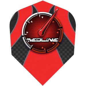 Shot Dart Flights Redline Mach1 No.6 Shape