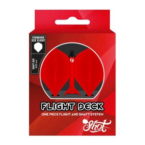 Shot Flight Deck One Piece Red Standard No.2 short