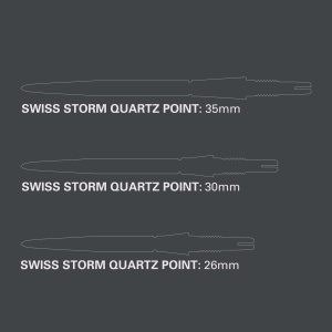 Target SWISS STORM QUARTZ POINT GOLD 35mm