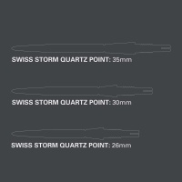 Target SWISS STORM QUARTZ POINT GOLD 35mm 2