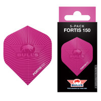 Bulls Flights Fortis 150 Standard pink (5er pack)