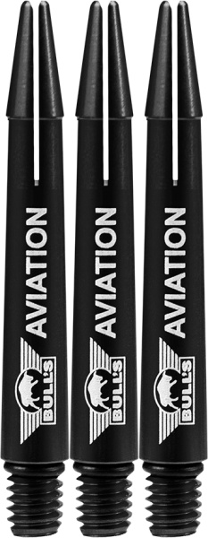 Bulls Schäfte Aluminium Aviation schwarz in between 36,9mm