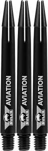 Bulls Schäfte Aluminium Aviation schwarz medium 45,2mm