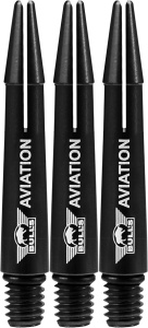 Bulls Schäfte Aluminium Aviation schwarz short 32,6mm