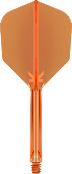 Target Flights K-FLEX neon orange SHAPE No6 medium 33mm