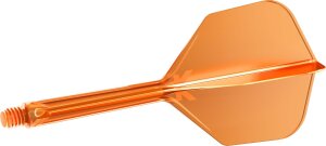 Target Flights K-FLEX neon orange SHAPE No6 medium 33mm