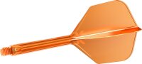 Target Flights K-FLEX neon orange SHAPE No6 medium 33mm