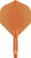 Target Flights K-FLEX neon orange STANDARD No2 short 19mm