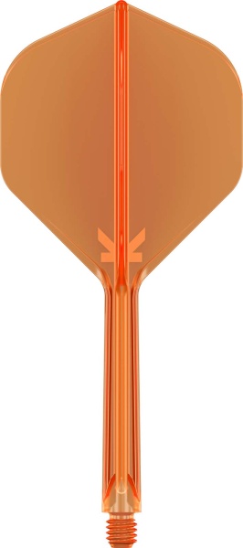 Target Flights K-FLEX neon orange STANDARD No2 medium 33mm