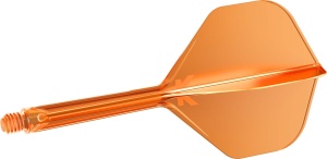 Target Flights K-FLEX neon orange STANDARD No2 medium 33mm