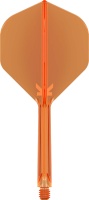 Target Flights K-FLEX neon orange STANDARD No2 medium 33mm