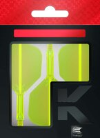 Target Flights K-FLEX neon yellow SHAPE No6 short 19mm