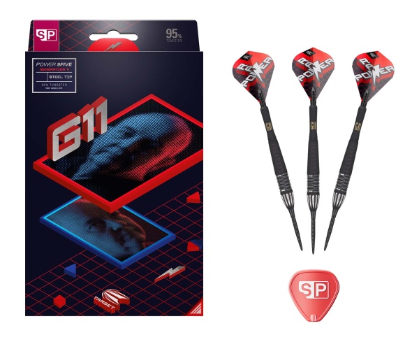 Target Steeldarts PHIL TAYLOR RAW POWER G11 95% SP 24g