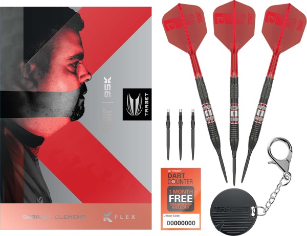 Target Steeldarts GABRIEL CLEMENS 95K SP 21g