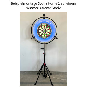 Stativplatte + Winmau Dartboardst&auml;nder Xtreme + Home 2 Erweiterung