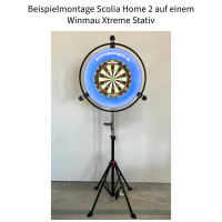 Stativplatte + Winmau Dartboardständer Xtreme + Home 2 Erweiterung