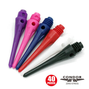 Condor Softspitzen Zero Stress weiss (40 Stück)