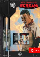 Target Japan Steeldarts AKITO YAMAGATA SCREAM G1 90% 22G Swiss Point
