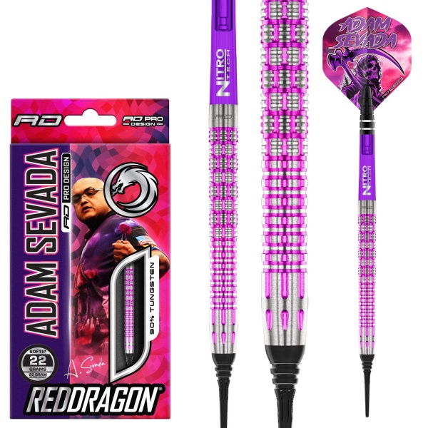 Red Dragon Softdarts Adam Sevada 22g