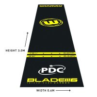 Winmau Dartmatte Pro-Zone Essential PVC (8214) 60x300cm
