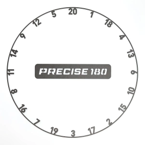 OnePiece Lasercut Zahlenring Precise180 Graphite