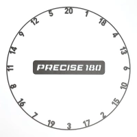 OnePiece Lasercut Zahlenring Precise180 Graphite