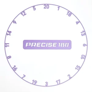 OnePiece Lasercut Zahlenring Precise180 Purple Pulse