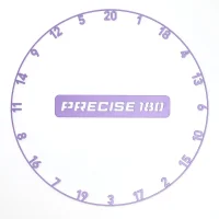 OnePiece Lasercut Zahlenring Precise180 Purple Pulse