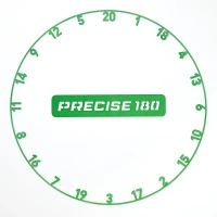 OnePiece Lasercut Zahlenring Precise180 Emerald Green