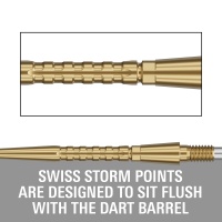 Target SWISS STORM SURGE POINT GOLD 30mm 3