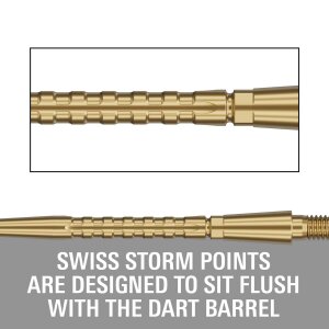 Target SWISS STORM SURGE POINT GOLD 35mm