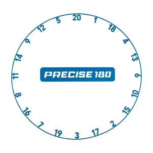 OnePiece Lasercut Zahlenring Precise180 Arctic Blue
