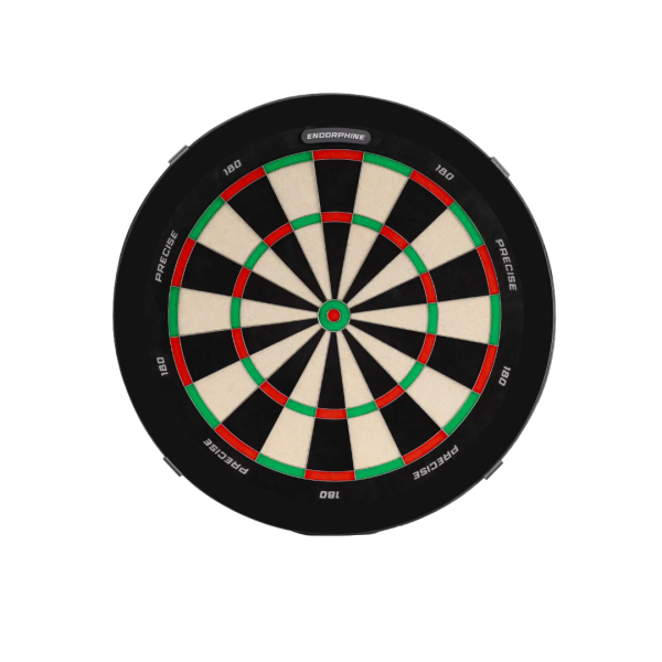 Precise 180 Endorphine Dartboard ohne Zahlenring