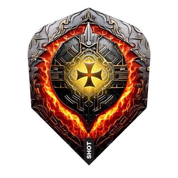 Shot Dart Flights Future Knights Hachette No.6