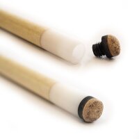 Billard Pool Queue Shooter 2tlg. schwarz-braun