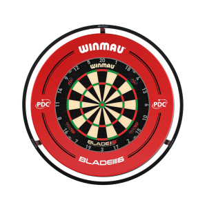 Winmau Set: Dartboard Blade 6 Triple Core + Plasma...