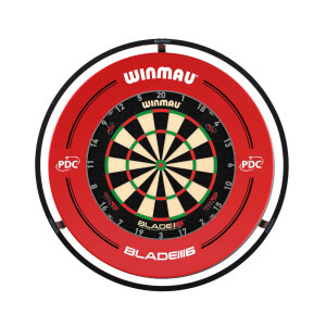 Winmau Set: Dartboard Blade 6 Triple Core + Plasma...
