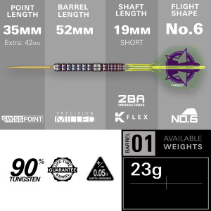 Target Steeldarts LUKE LITTLER World Champion Edition 23g SP