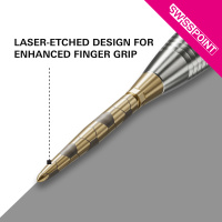 Target SWISS STORM ONYX POINT GOLD 35mm 3